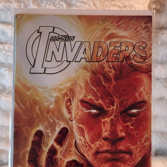 All-New Invaders #4 (2014) Marvel Comics, Gods and Soldiers, Mukesh Singh, NM - Picture 13 of 14